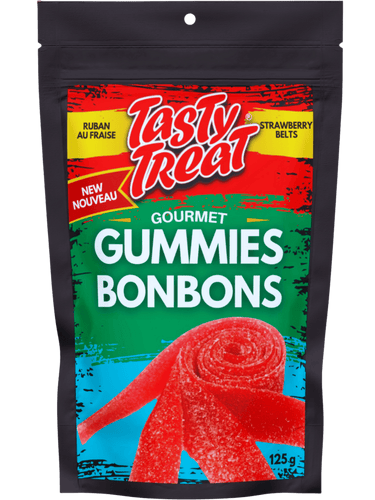 Sour Strawberry Belts 125g